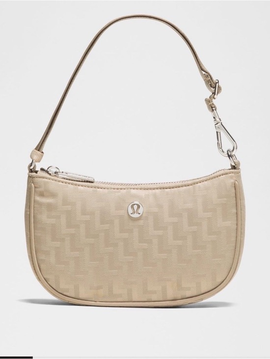 lululemon athletica Handbags - Lululemon Mini Shoulder Bag 1L City Essentials *L Monogram Jacquard-NWT